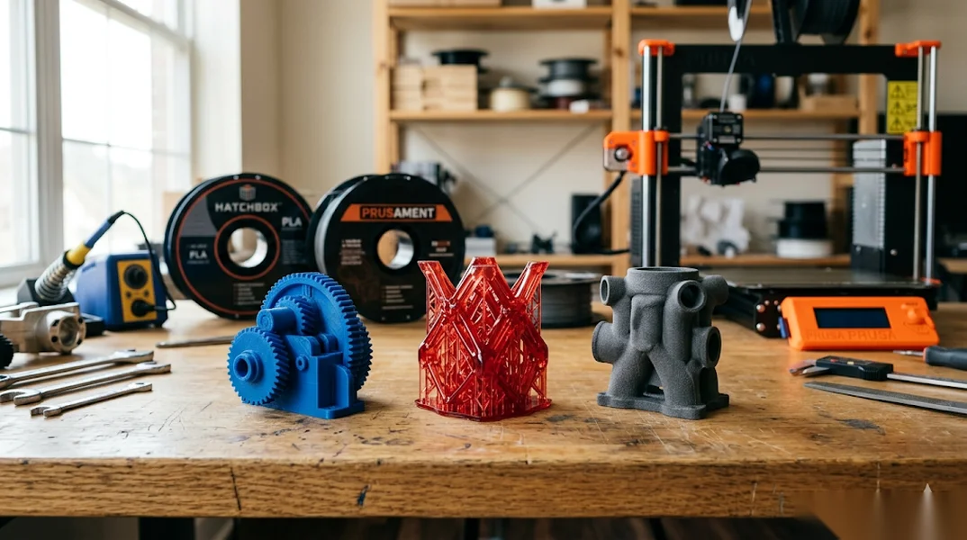 Types of 3D printing: FDM, resin and powder compared