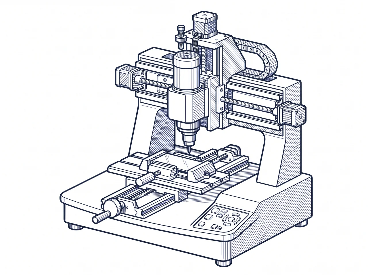 Rotary tool (bench station)