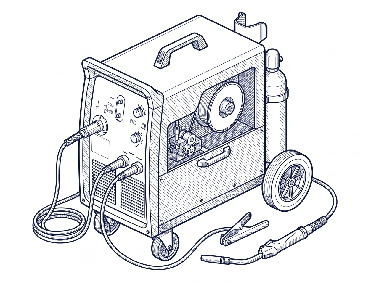 MIG/MAG welding (wire feed)