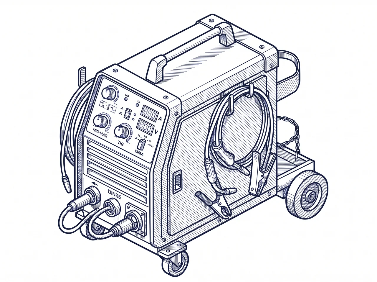 Multi-process welder