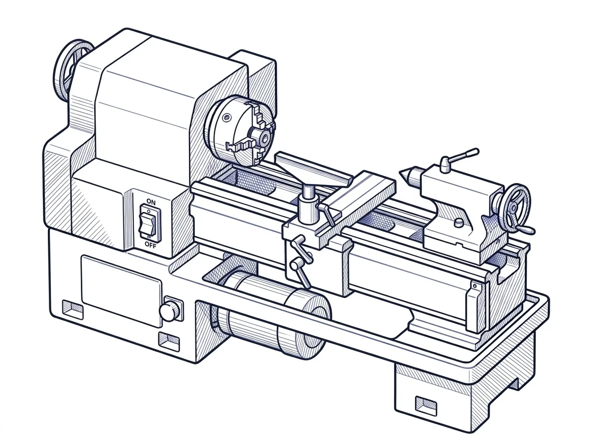 Wood lathe