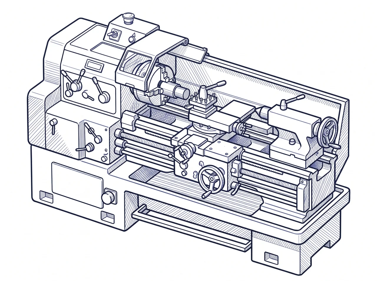 Metal lathe