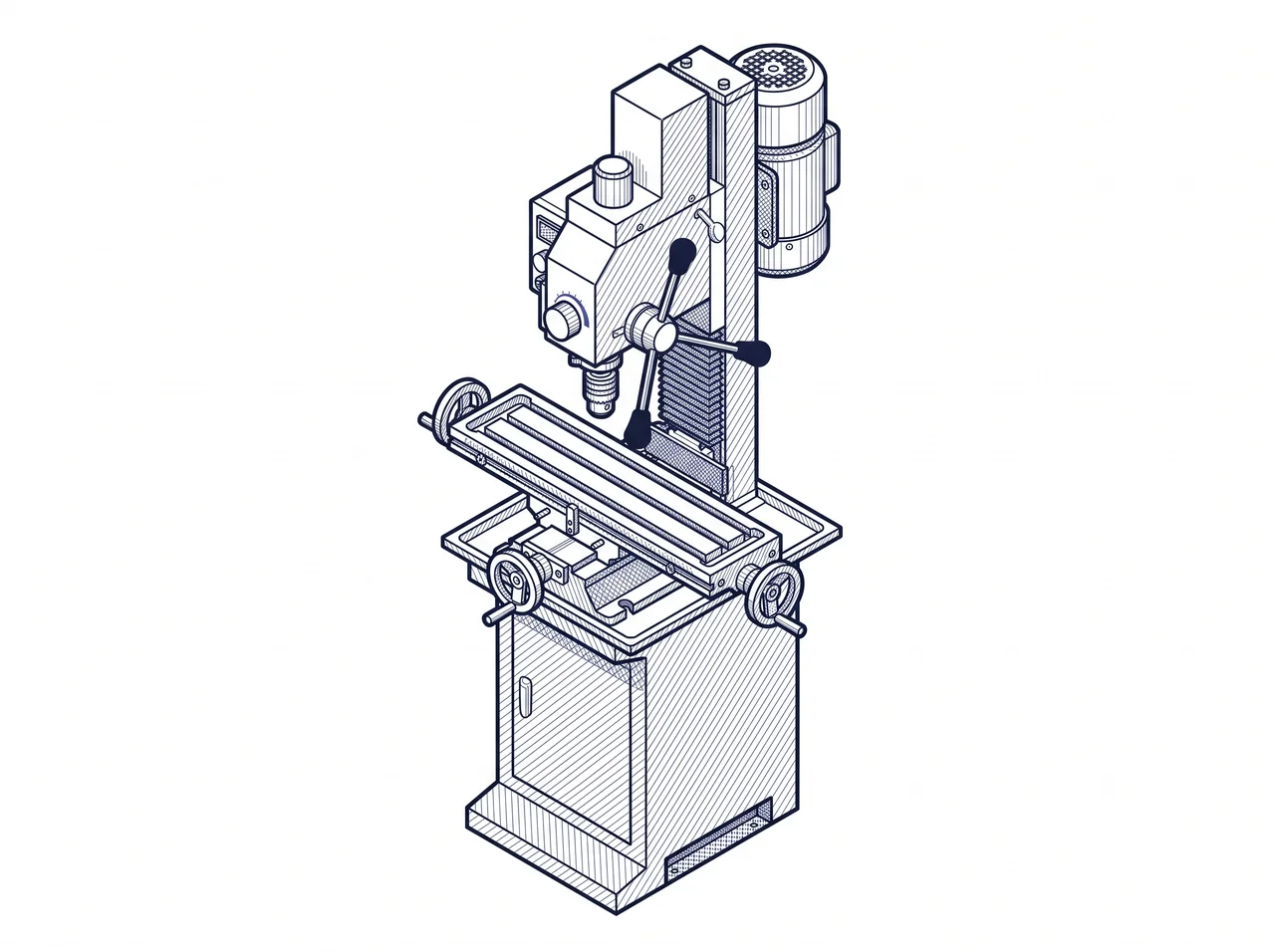Mill-drill machine