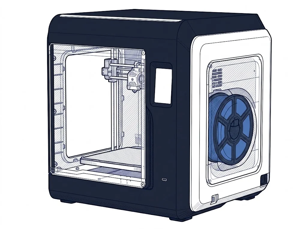Flashforge Adventurer 4 Lite — Schmelzschichtung (FFF/FDM)
