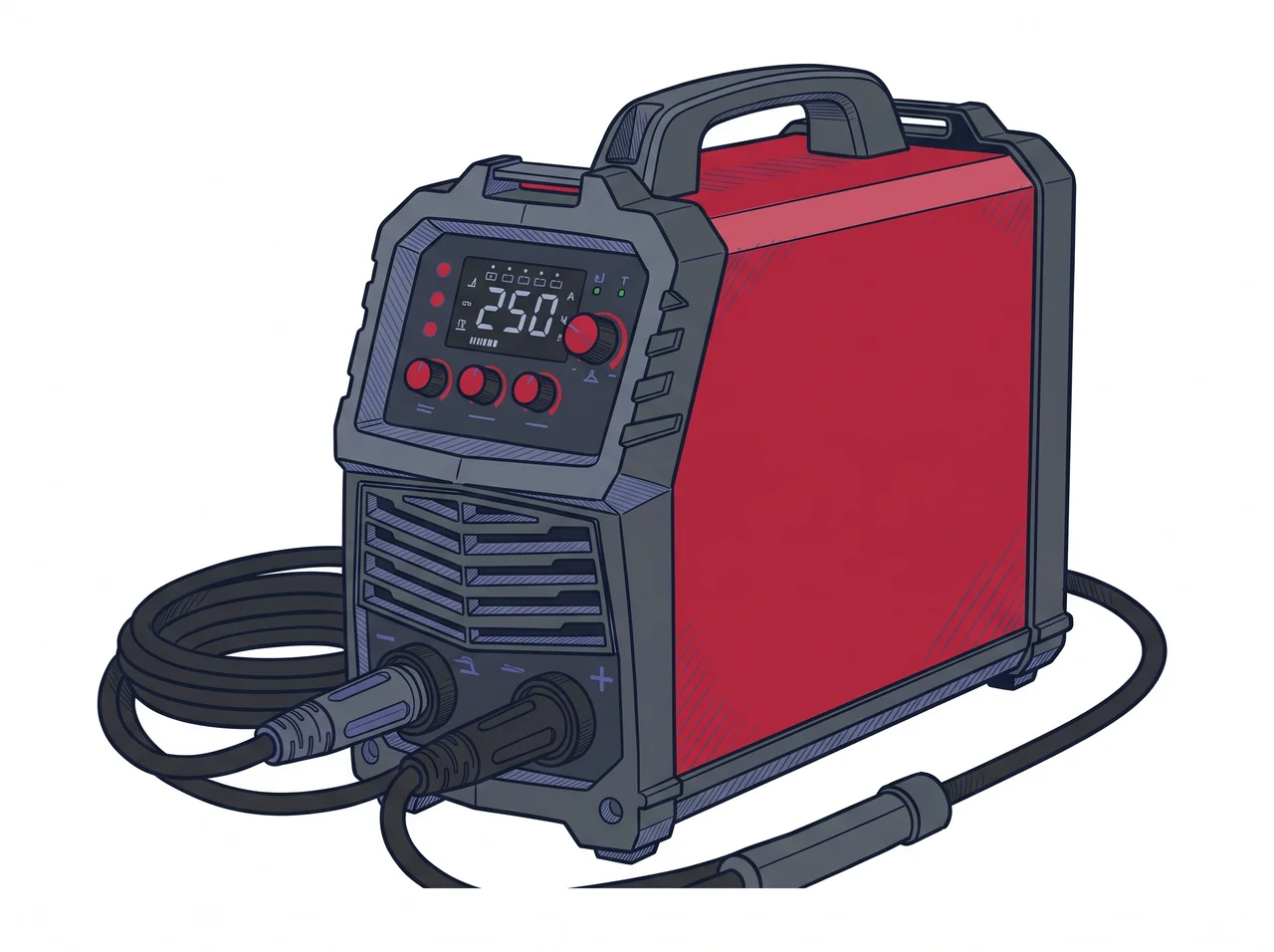 Arccaptain ARC250 250A Stick Welder