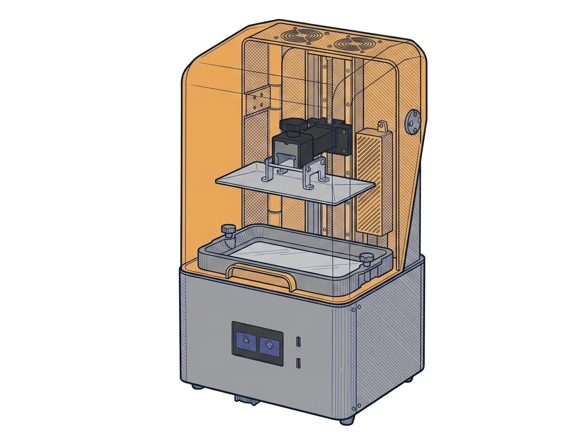 Creality HALOT-MAGE S 14K Resin 3D Printer — Resin 3D printing