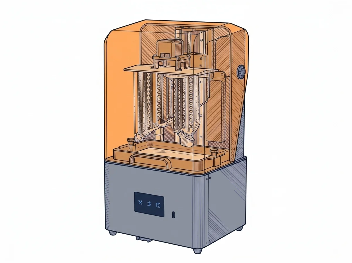 Creality HALOT-MAGE 8K — Stampa 3D a resina