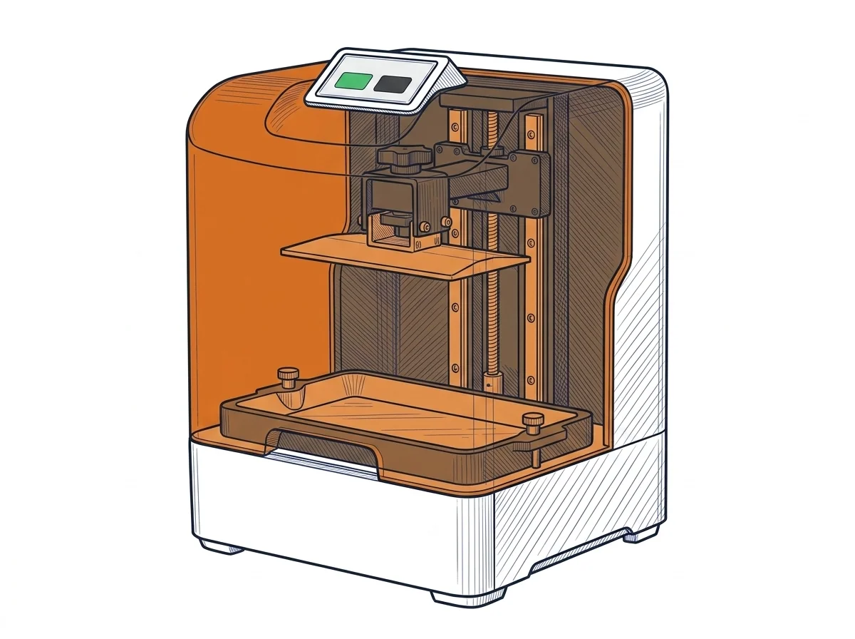 Creality HALOT-X1 Resin 3D Printer — Stampa 3D a resina