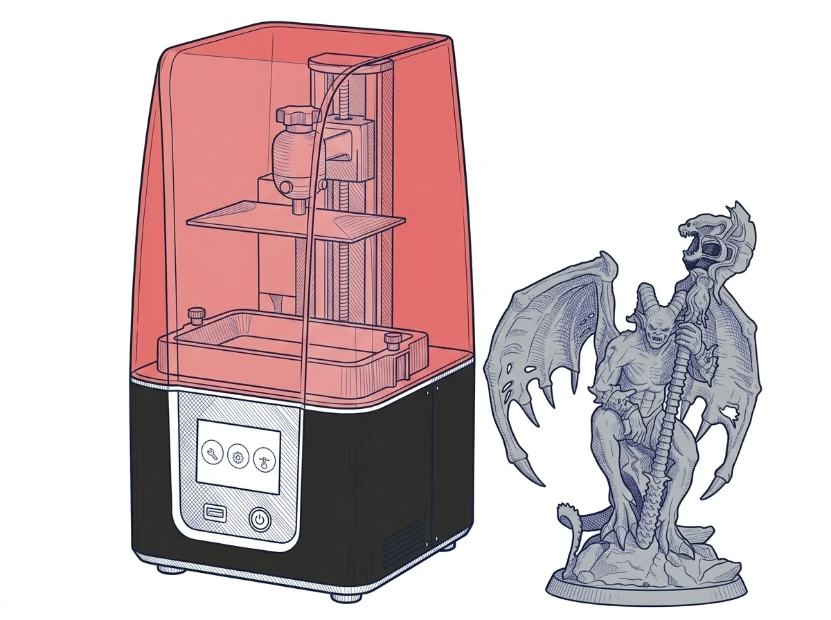 Elegoo Mars 4 MSLA 3D Printer