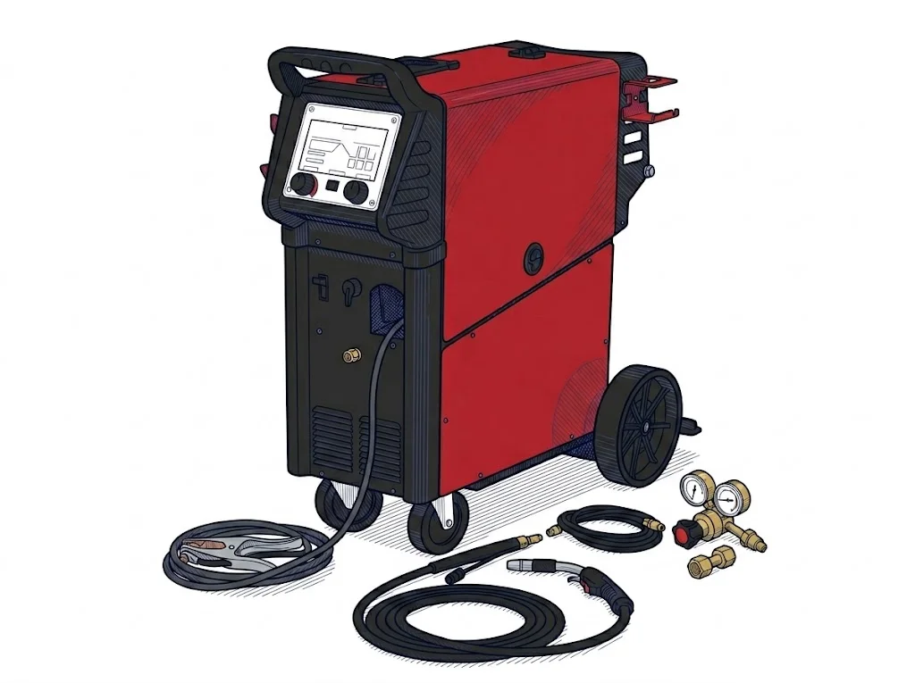 Lincoln Electric POWER MIG 262P Pulsed MIG Welder