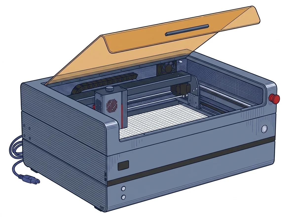 Ortur H20 40W — Laser a diodo (405–460 nm)