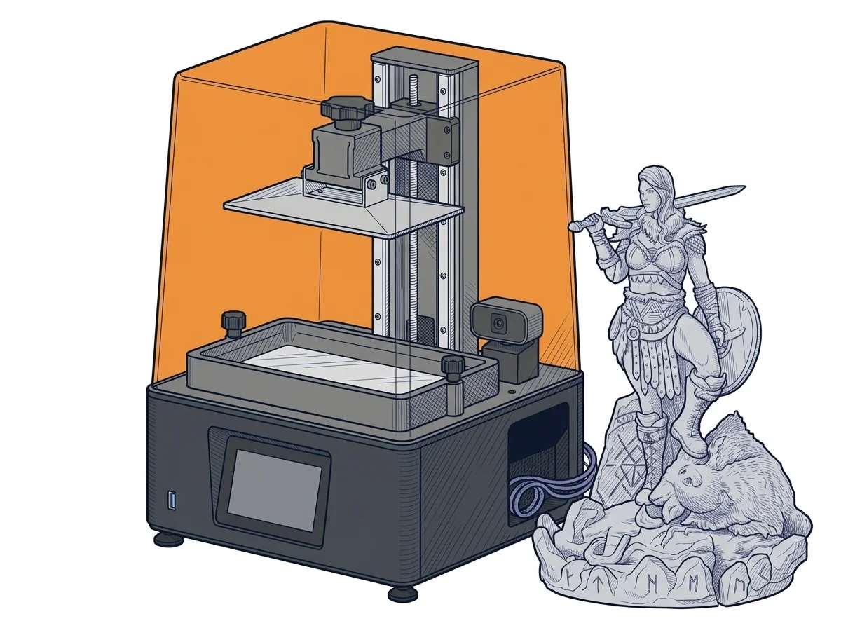Phrozen Sonic Mighty 8K Resin 3D Printer