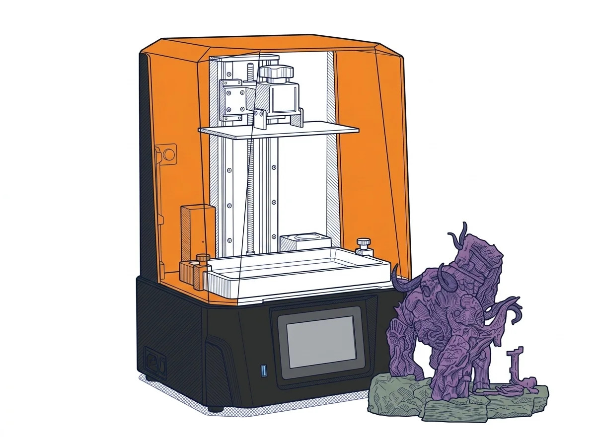 Phrozen Sonic Mighty Revo 14K LCD 3D Printer