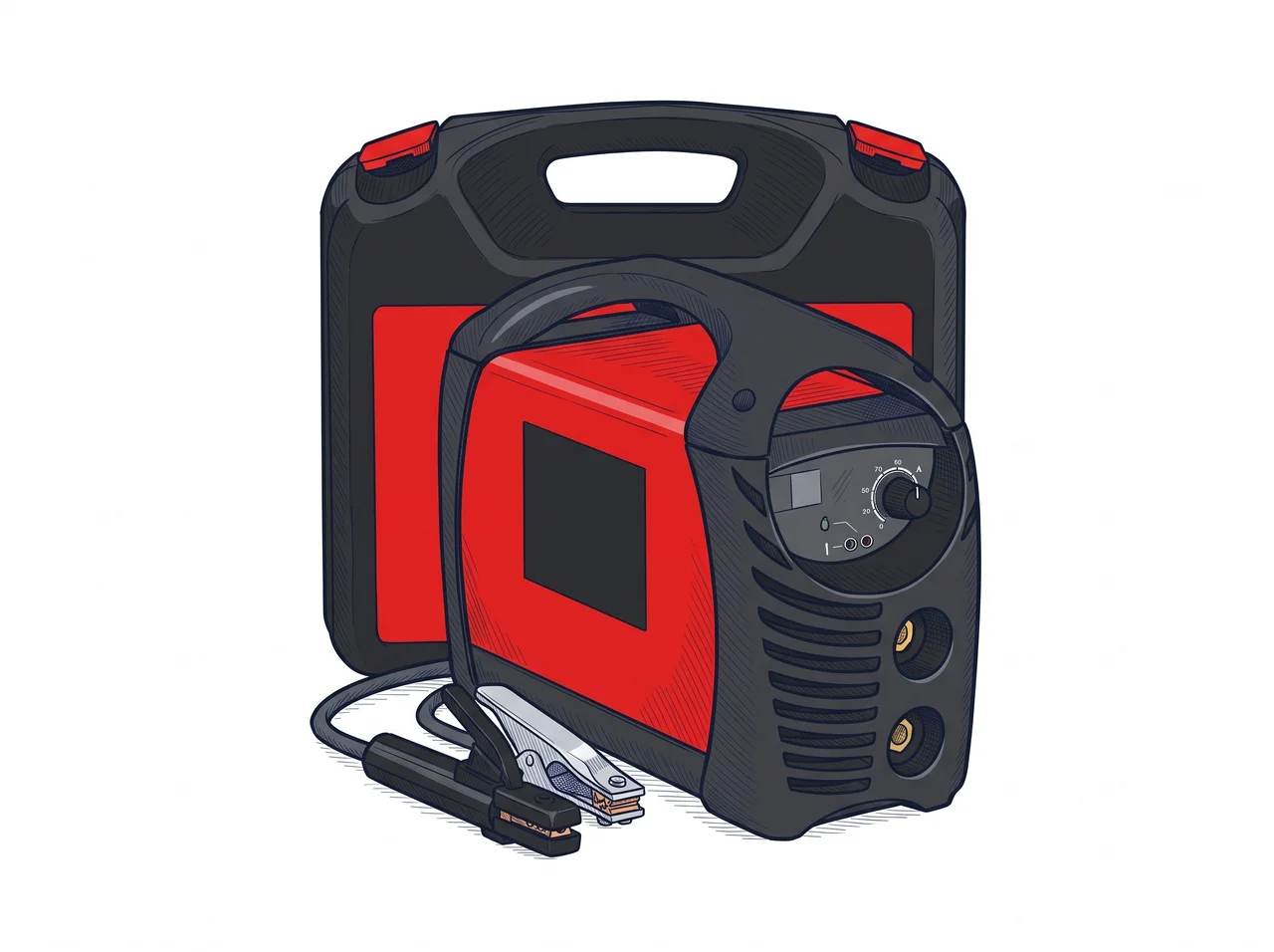 Telwin Force 165 + Carry Case