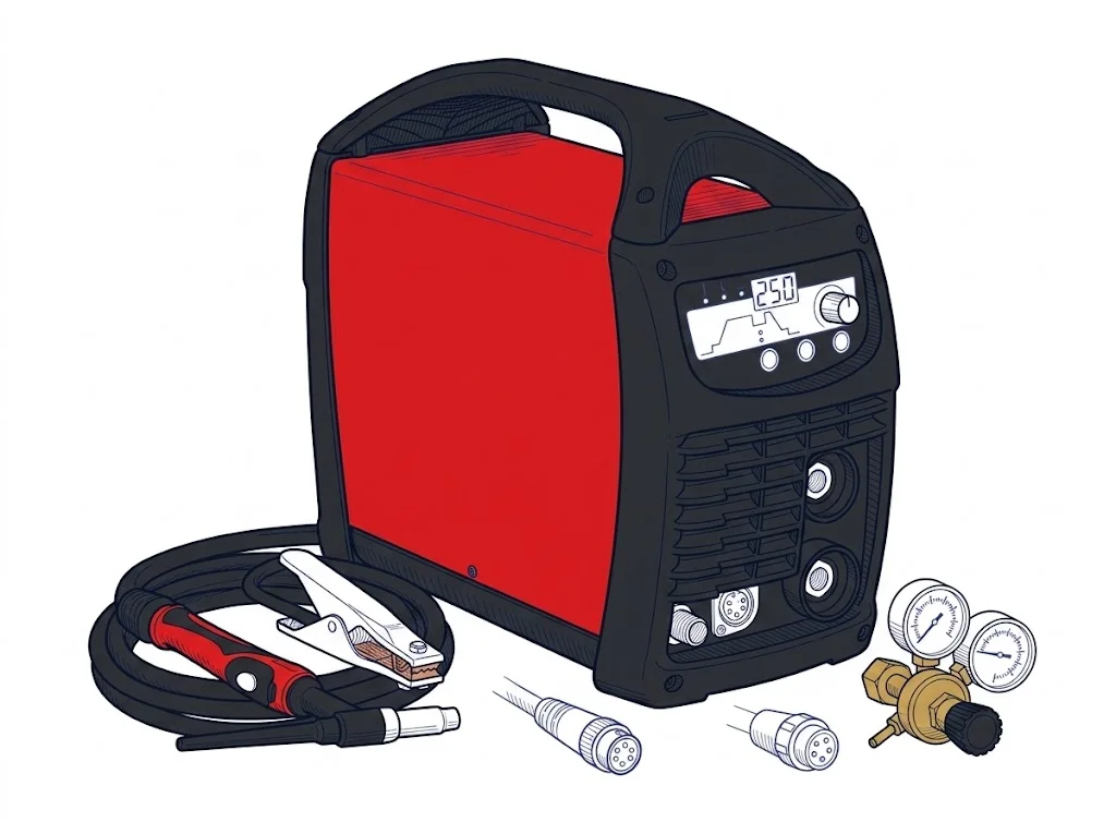 Telwin SUPERIOR TIG 251 DC — WIG-Schweißen (TIG/GTAW)