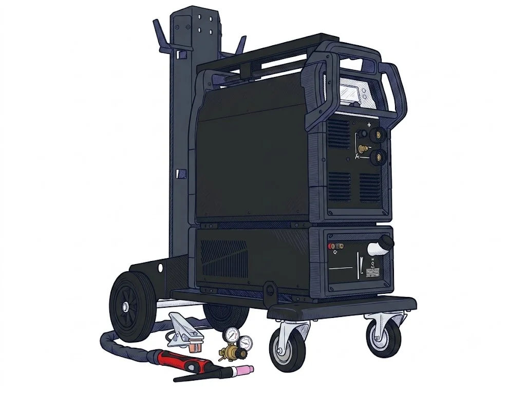 Telwin Superior TIG 422 Wave AC/DC Aqua
