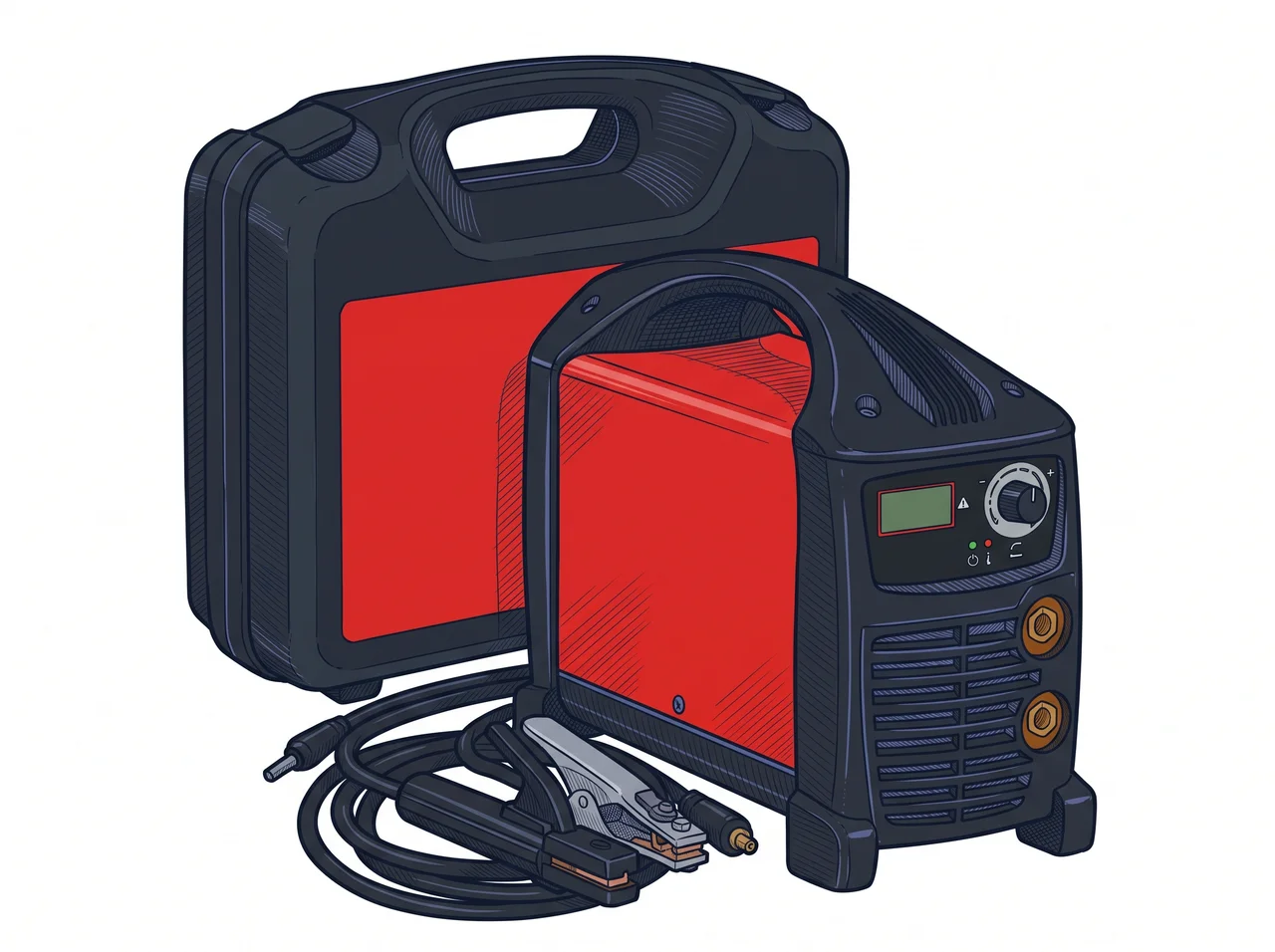 Telwin Tecnica 211/S + Carry Case