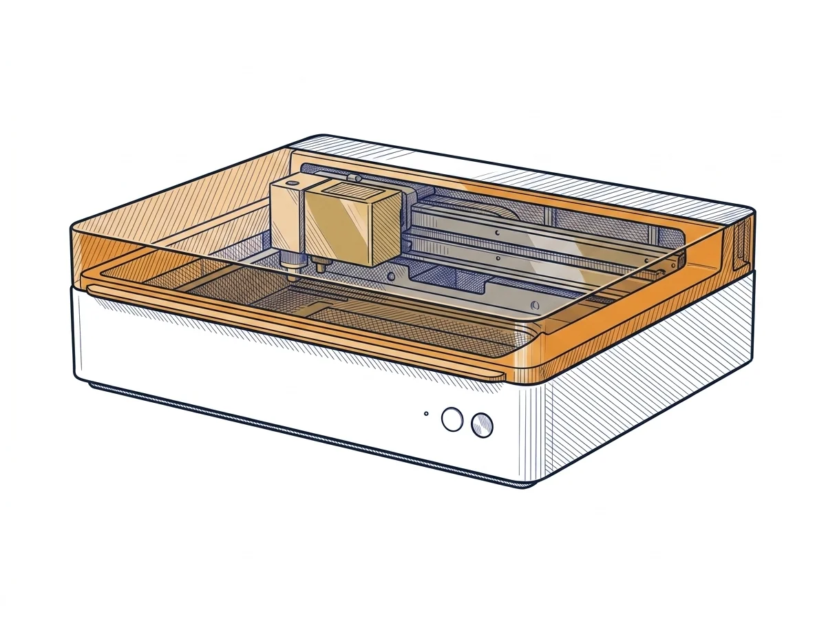 xTool M1 Ultra Craft Machine — Laser a diodo (405–460 nm)